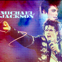 Michael Jackson colorful