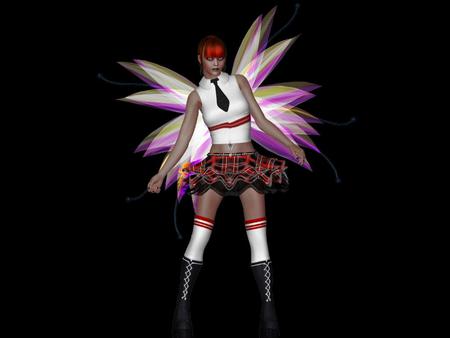 Fairy - fantasy, uniform, fairy, abstract, school