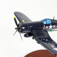 F4U-4 Corsair Wood Model Plane
