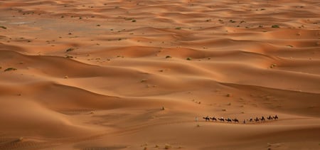 desert dual screen - dual screen, big, desert, wallpaper