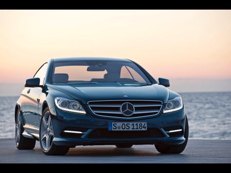 Mercedes Benz CL Class - cl, benz, 2011, blue