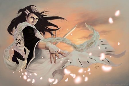 Kuchiki Byakuya - captain, shinigami, kuchiki, byakuya