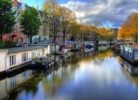 Autumn-in-Amsterdam - beautiful, amsterdam, picture, autumn