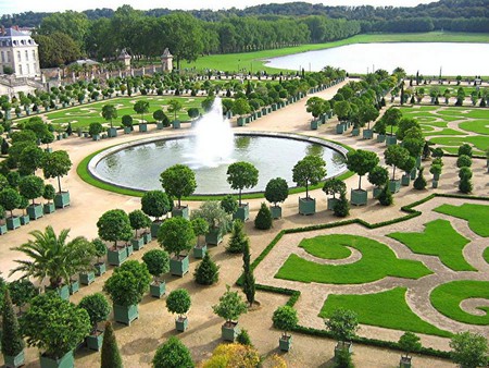 Garden of Palace-of-Versailles-Paris - picture, palace-of-versailles, beautiful, paris, garden