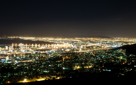 Cape Town Nights - night, city, architecture, south, africa, lights