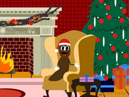 Mr Hankey - mr hankey, christmas, fireplace, south park