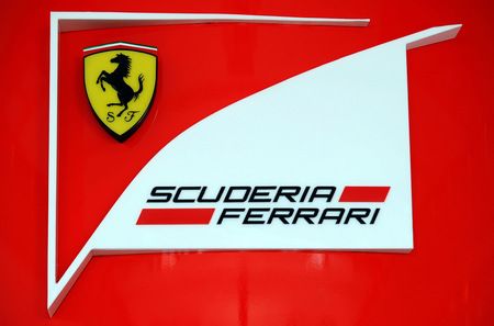 Ferrari's new logo for F1 - f1, racing, sorts, auto, ferrari