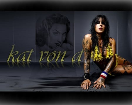 Kat Von D - artist, von, woan, hot, kat, d, tatoo, kat von d