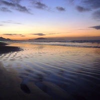 THE SUN SHINE ON THE SEA