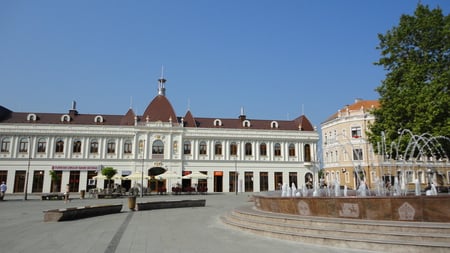 Liberty Square - Tuzla, Bosnia - square, baroque, bosnia, tuzla, liberty