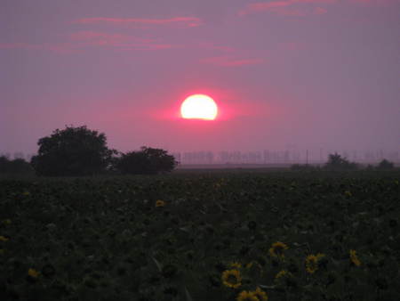 sunset - Romania - inspiring, sunset, nature, romania, beauty, sky