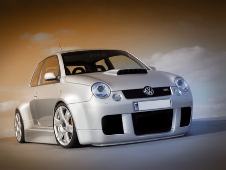 Tuned Volkswagon - vw, tuned, car