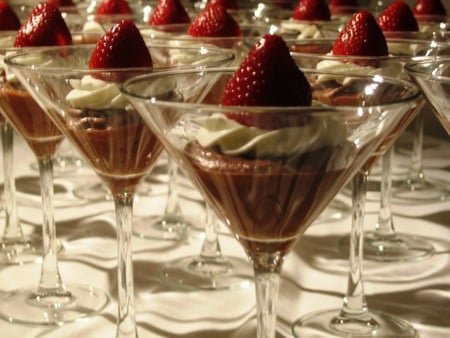 Chocolate Mousse - chocolate mousse, mousse, desserts, chocolate