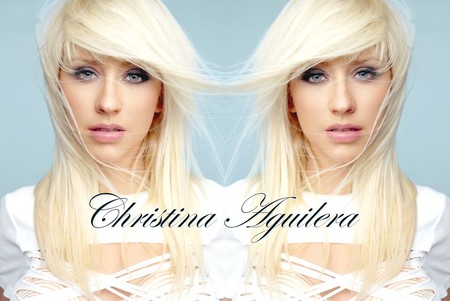 Christina Aguilera - babe, christina, blue, beautiful, cute, aguilera-female