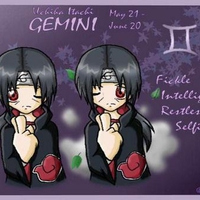 Chibi Naruto Horoscopes Gemini