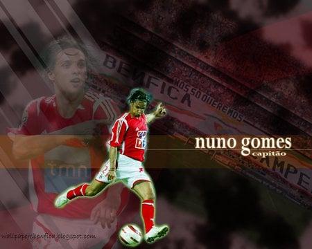 Wall Nuno Gomes - portugal, benfica, wall, slb, nuno, gomes