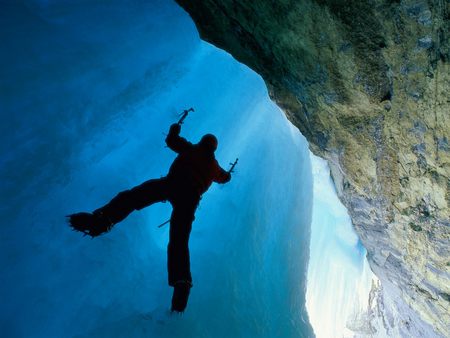 Ice Climber - sports, ice, people, photography, climber, man