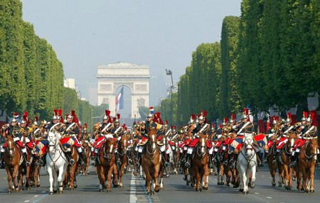 Parade in Paris