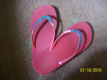 my sandals - usa, white, blue, red, love