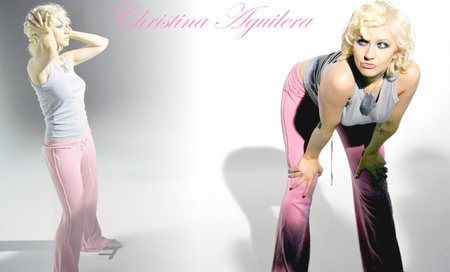 Christina Aguilera - white, beauty, aguilera, christina, female, pink, cute, babe