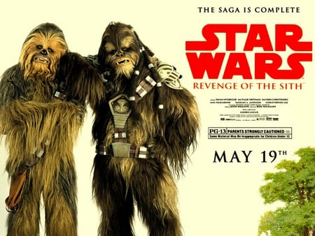 Star Wars III: Kid's Poster - star wars, cinema, kids, entertainment, chewbacca, revenge of the sith, george lucas, wookies, movies