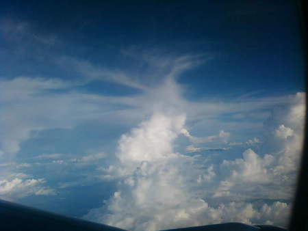 sky - sky, plane, horizone, clouds