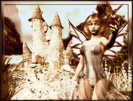 Fairy - fairy, fantasy, 3d, beautiful