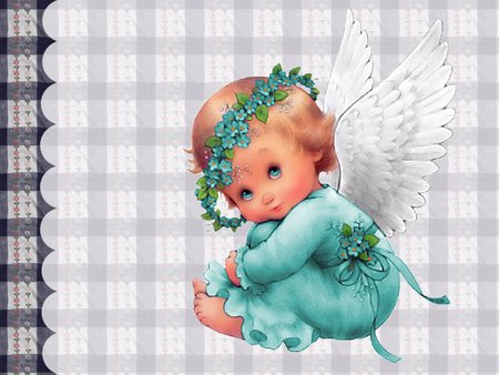 Sweet green dressed angel - morehead, angel, sweet, green