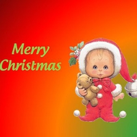 Cute child Christmas