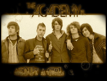 About A Girl - The Academy Is... - girl, song, about a girl, music, the academy is, alternative