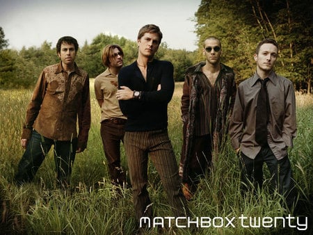 Matchbox Twenty - rock, music, forest, matchbox twenty