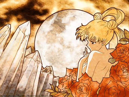 Moon Saddnes - sailor moon, saddnes, manga, anime