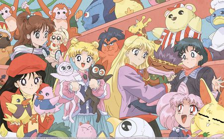 The Toy store - sailor moon, moon, manga, anime, sailors