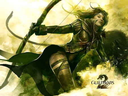 Guild Wars 2 Ranger - mmo, game, guild wars 2, concept art, ranger, mmorpg