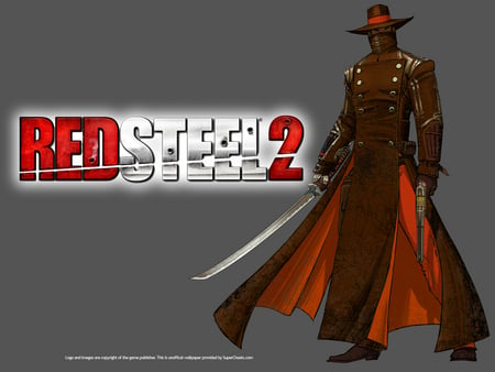 Red Steel 2 Wii - steel, red, 2, wii