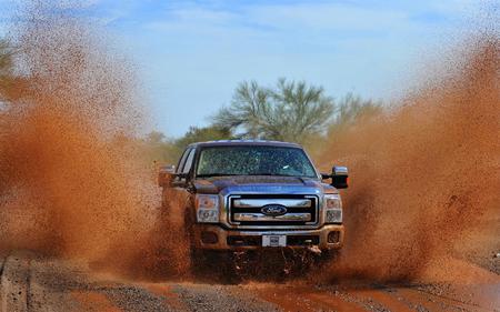 Super Duty Splash - truck, splash, ford, mud