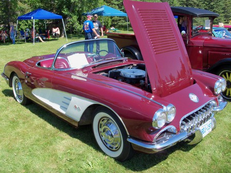 1958 Chevy Corvette - car, corvette, chevy, classic