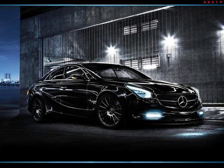 Mercedes Benz CLS - by kk, chrome, virtualtuning, mercedes cls