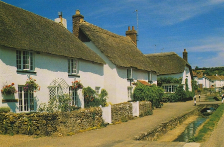 Otterton, East Devon - england, village, thatched cottages, devon, picturesque, heritage, otterton