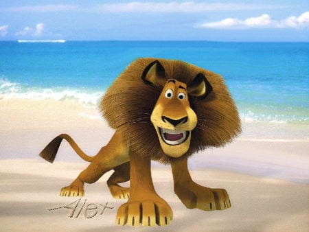 Madagascar Lion - movie, lion, madagascar, alex