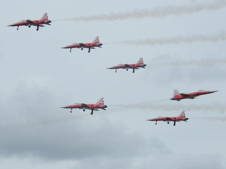 Which Way Did You Say??? - northrop f-5e tiger ii, patrouille suisse, riat 2010, display team