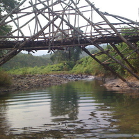 Wooden bridge