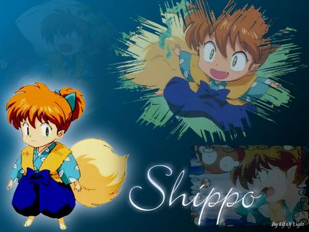 shippo _burst - anime, fire, blue, shippo