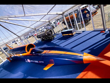 Bloodhound SSC - fast, hound, 2010, show car