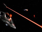 USS Vanguard Engaging The Borg