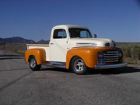 1950 ford pickup F100 - pickup, f100, ford, 1950