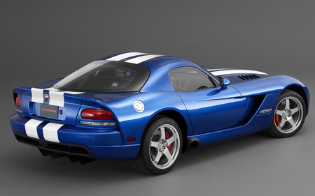 dodge viper SRT 10 blue - dodge viper srt 10 blue, muscle car, srt 10, dodge, viper