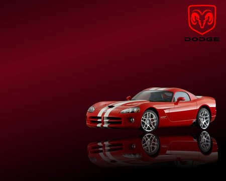 dodge viper SRT 10 red - viper, dodge viper srt 10 red, dodge, muscle car, srt 10