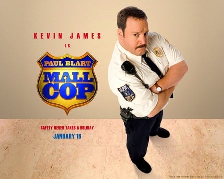 Paul Blart: Mall Cop - paul blart, humor, romance, paul blart mall cop, comedy, movies, mall cop, action, cinema