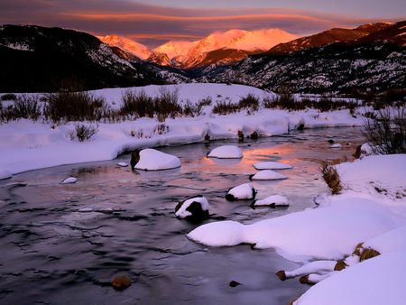 MOUNTAIN and lakes - nature